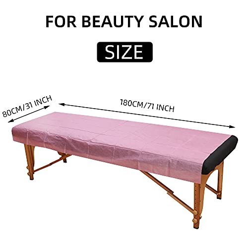 Disposable Massage Table Sheets | 20-Pack Non-Woven 31x70"