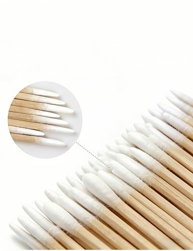 Precision Tip Cotton Swabs, 600Pc Bulk, 4 Inch Pointed Tips