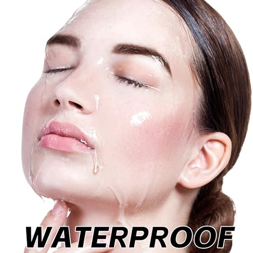 Waterproof Eyebrow Pencil Set with Dual-End Brush & Blade Tip