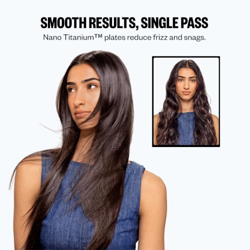 BaBylissPRO Nano Titanium Hair Straightener - Ultra-Sleek Flat Iron