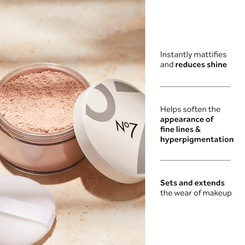 No7 Flawless Finish Loose Setting Powder - Translucent