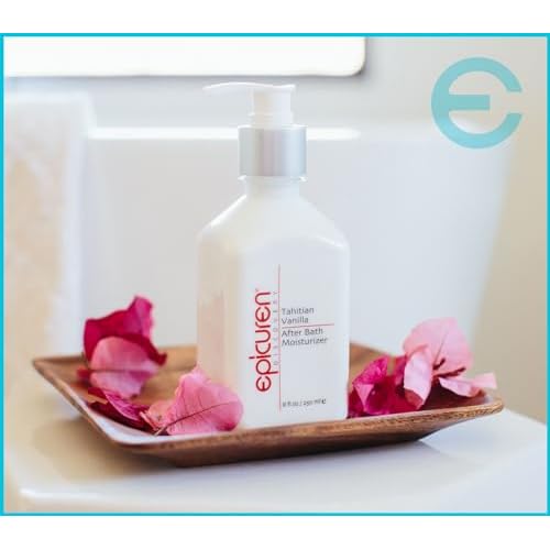 Epicuren Discovery Tahitian Vanilla After Bath Body Moisturizer, 8 oz.