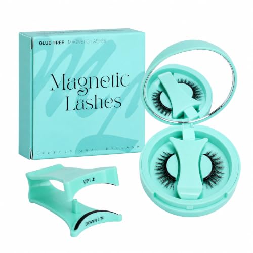 Magnetic Eyelashes Reusable Fluffy No Glue False Lashes