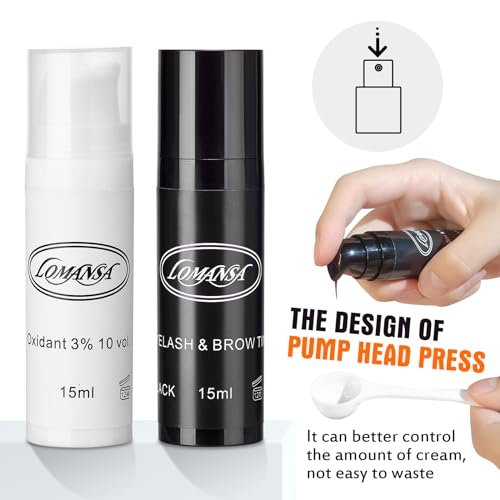 Lomansa Black Lash Color Kit - 15ml Keratin Formula