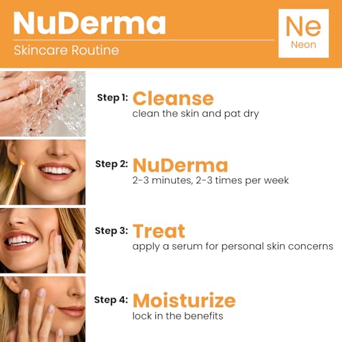 Pure Daily Care NuDerma Handheld Skin Therapy Wand – Anti-Aging