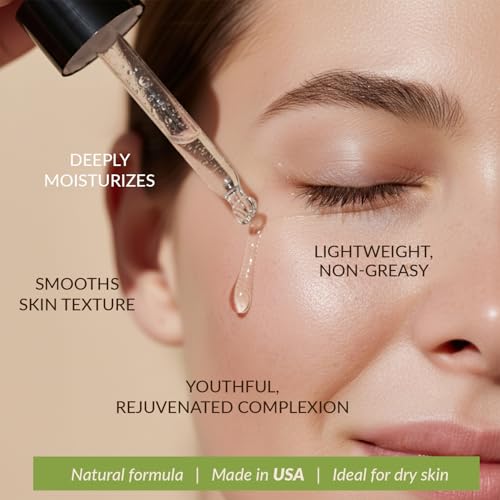 Beauty by Earth Hyaluronic Acid Moisturizer and Serum for Face - USA Made with Organic & Natural Ingredients