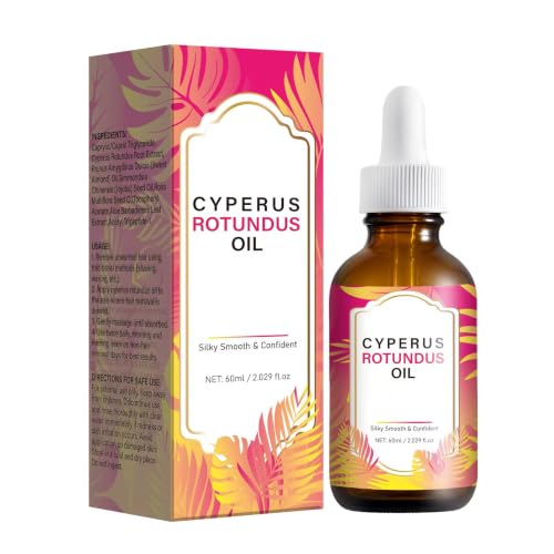 DreamCatching Cyperus Rotundus Hair Removal Oil - Natural Skin Softening & Pore Refinement, 2 Fl Oz