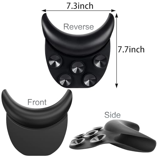 Silicone Shampoo Bowl Neck Rest with Suction Cups