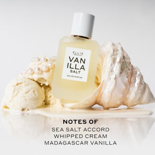 Ellis Brooklyn VANILLA SALT Eau de Parfum 10ml / 0.33 Fl Oz Travel Spray - Vegan, Cruelty-Free, Unisex Fragrance
