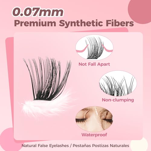 Eyelash Clusters Kit 240PCS 30D 40D Mixed 10-16mm