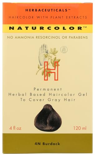 Naturcolor Permanent Hair Dye - Burdock (4N), 4 Fl Oz