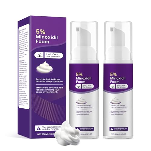 5% Minoxidil Foam for Women - Hair Growth & Thinning Solution