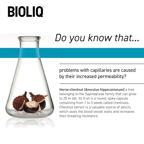 Bioliq - Dermo Soothing and Strengthening Cream for Couperose Skin - Enriched with Horse Chestnut Extract Reduces Redness and Irritation - 50ml