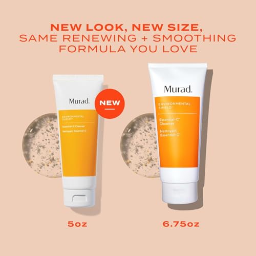 Murad Essential-C Facial Cleanser - Foaming Gel Face Wash- Vitamin C & Antioxidant Rich Treatment Backed by Science