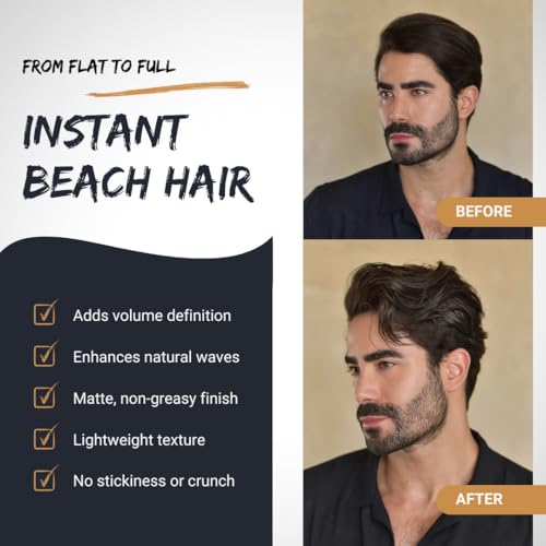 Tribal Chimp Sea Salt Spray 250ml – Volumizing Hair Texturizer for Men