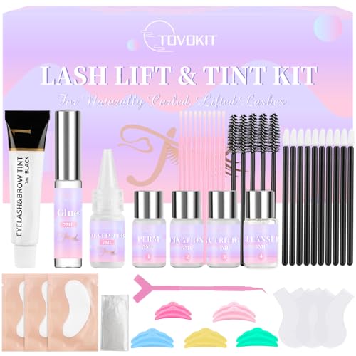 Lash Lift Kit & Brow Tint - Professional Eyelash Perm at Home