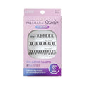 FALSCARA Studio Lash Extension Kit, Individual Lash Palette, 18 Stackable Lash Clusters, ¡®Xtra Spiky¡¯ False Eyelashes, Medium Volume, Length 10mm?14mm, Band Size 2mm-6mm