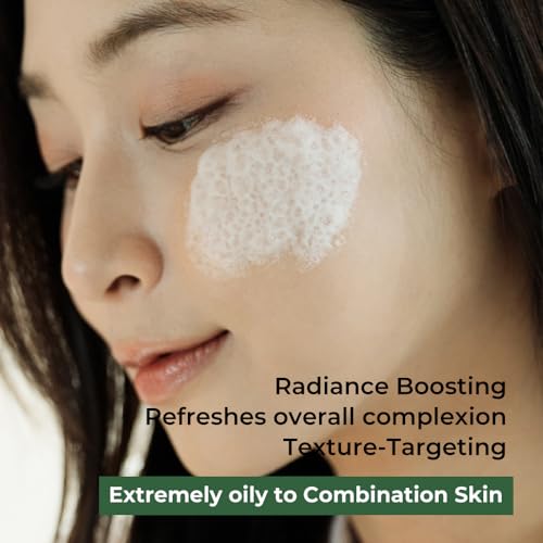 Fraijour Herb Wormwood O©ü Mask Pack ? Korean Oxygen Bubble Face Mask for Sensitive, Oily & Acne-Prone Skin, Exfoliating with AHA BHA, Tea Tree & Peppermint, Smooths & Refreshes, 10.1 fl.oz.