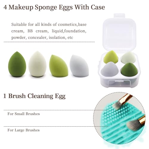 Koccido 22-Piece Makeup Brush Set with Storage Bag