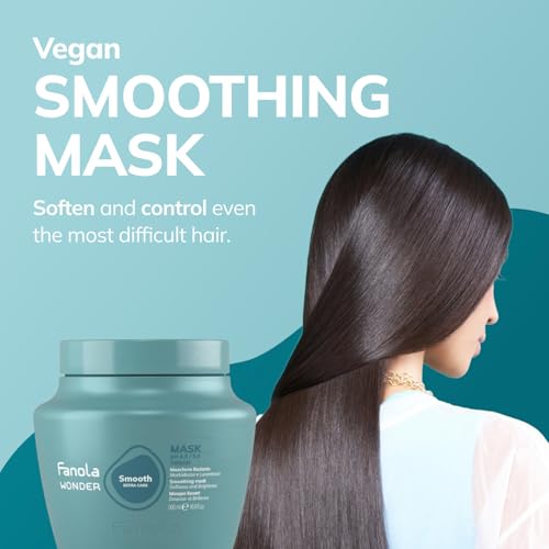 Fanola Curly Hair Mask - Anti-Frizz Deep Conditioning Treatment (16.9 oz)