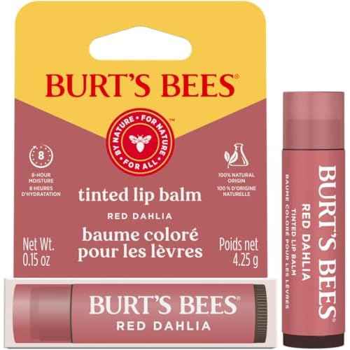 Burt's Bees Tinted Lip Balm Red Dahlia Blister 0.15oz