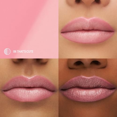 Sacheu DoubleDown Lip Definer with Balm - That's Cute, 2-in-1 Lip Liner & Satin Color