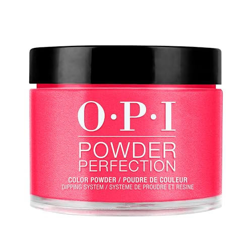 OPI Powder Perfection Hot Pink Nail Dipping Powder - Bright Where I Belong