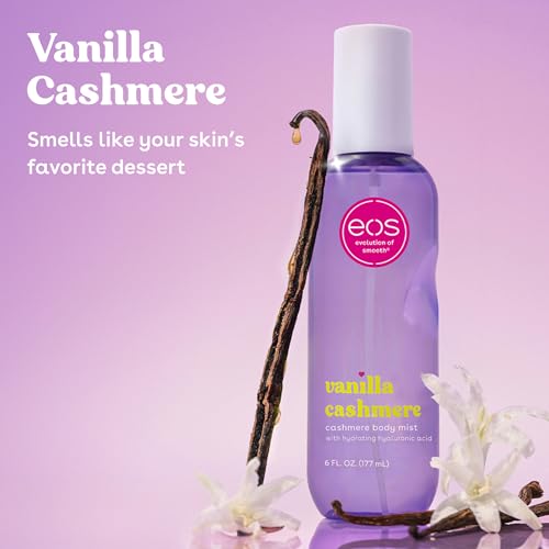 eos Vanilla Cashmere Body Mist - 6 oz Hydrating Spray