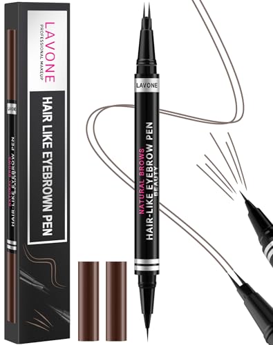 2-in-1 Microblading Eyebrow Pen Waterproof Hair-Like Brows