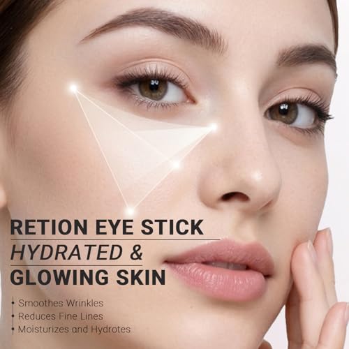 Retinol Eye Stick with Hyaluronic Acid - Anti-Aging Under Eye Treatment