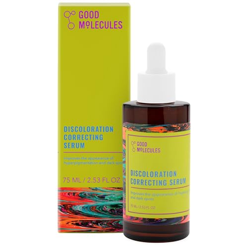 Good Molecules Discoloration Correcting Serum - Tranexamic Acid Ester Salt and Niacinamide for Dark Spots, Sun Damage, and Age Spots - Skincare Face