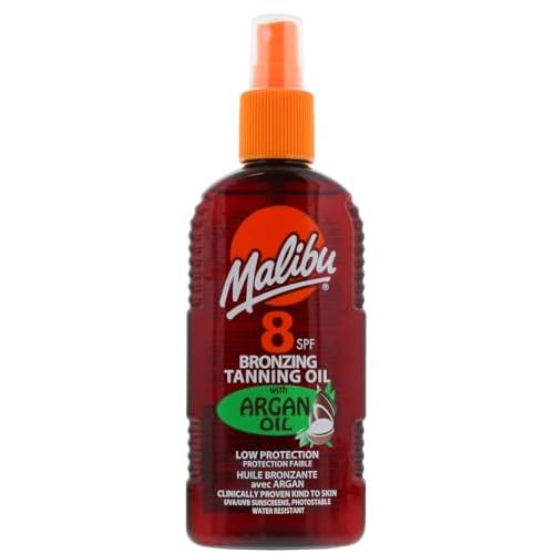 SPF8 Bronzing Oil with Argan
