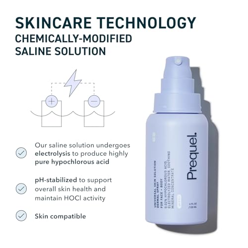 Prequel Hypochlorous Acid Spray - HOCL Facial Cleanser 4oz