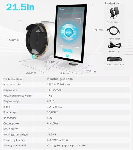 Professional Skin Analyzer Machine | 13.3" & 21.5" Display