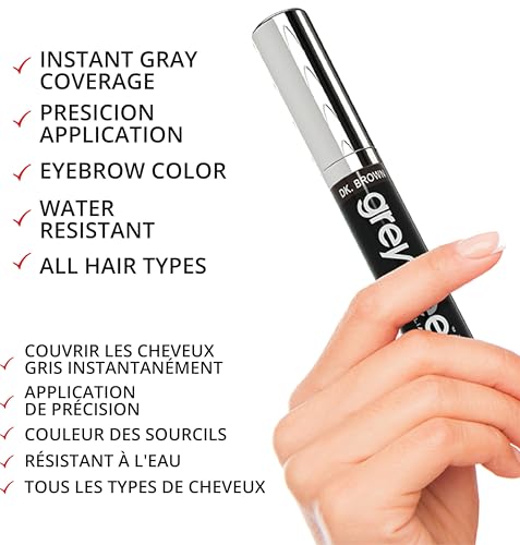Hair Mascara Root Touch-Up Dark Blonde | Gray Coverage Concealer
