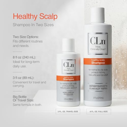 CLn Clarifying Shampoo with Salicylic Acid for Oily Scalp - 8 fl. oz.