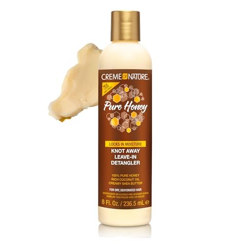 Creme of Nature Pure Honey Hair Detangler 8oz - Nourishing Moisture & Repair