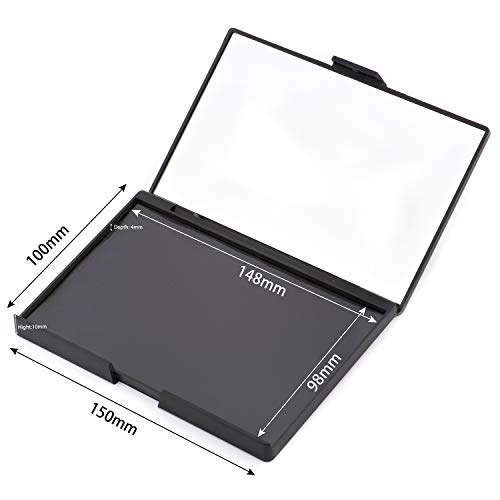 Allwon Magnetic Eyeshadow Palette with 15 Metal Stickers