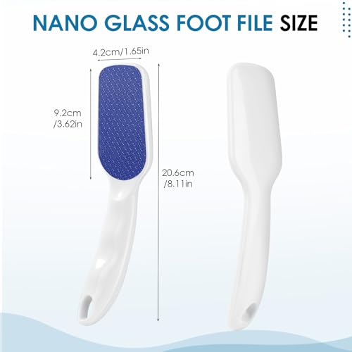 Nano Glass Foot File Callus Remover - Ergonomic Wet & Dry Pedicure Tool