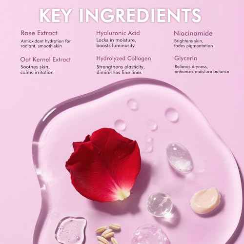 Under Eyes Patches, 40 Pairs Rose Hydrogel Eye Mask for Puffy Eyes and Dark Circles with Rose Essence, Hyaluronic Acid & Niacinamide, Deep Hydrating Eye Treatment for Men & Women
