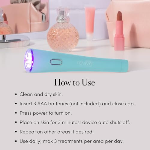 Revive Glo Acne Wand - Red & Blue Light Therapy