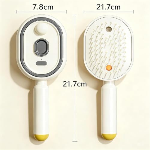 5-in-1 Rechargeable Air Cushion Hair Brush - Detangling & Massage
