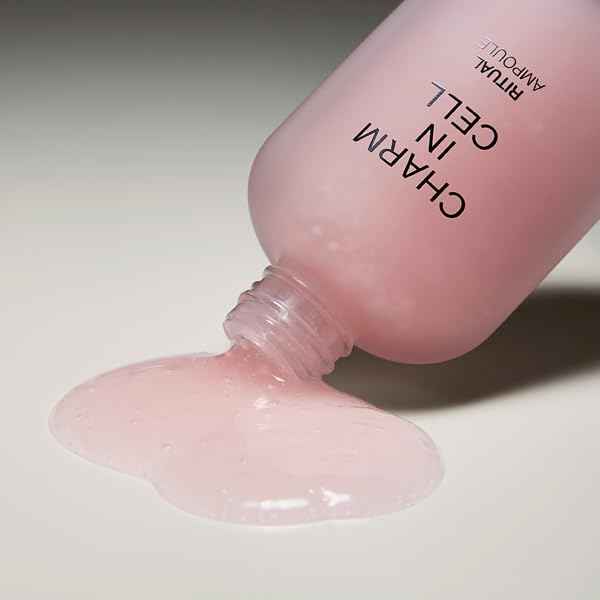 CHARMZONE Charm-in-Cell Ritual Ampoule - Water Gel Face Moisture Firming with Collagen Capsule, EFG Triple Peptide Korean anti-aging Skincare (1.69 fl.oz / 50ml)