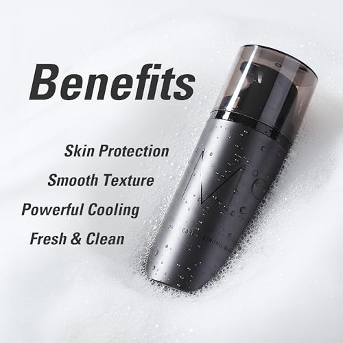 Mdoc Men¡¯s Strong Cooling Intimate Wash, Gel Cleanser for Odor Control, Hygienic Freshness & Daily Care, All Skin Types, 100ml
