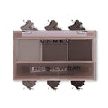 Lamel Brow Bar Eyebrow Palette - Dark Brown, Long-Lasting Powder