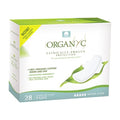 Organyc Super Flow Overnight Feminine Pads - 100% Organic Cotton, Heavy Flow, Leak-Proof, 28 Count