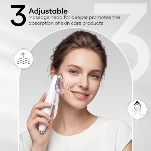 Women’s Dermaplaning Razor for Facial Hair & Exfoliation - 2-in-1 Electric Face Trimmer with Refill Blades