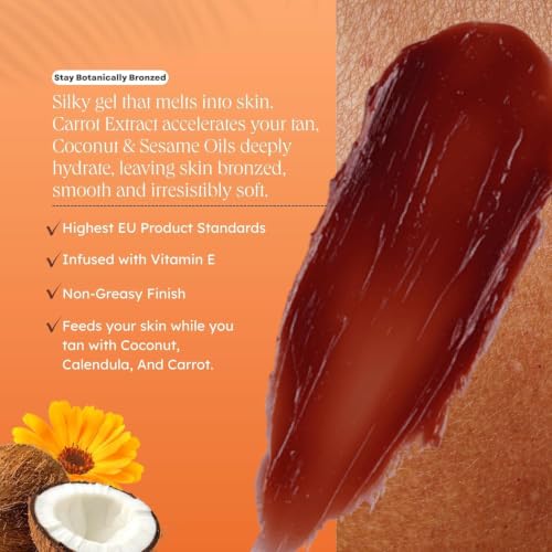 Carroten Intensive Tanning Gel - Browning Tan Accelerator 5oz