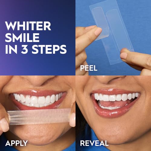 Crest 3D Whitestrips Vivid Plus Teeth Whitening Kit, 12 Treatments