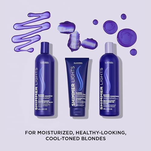 Clairol Shimmer Lights Purple Conditioner for Blonde & Silver Hair